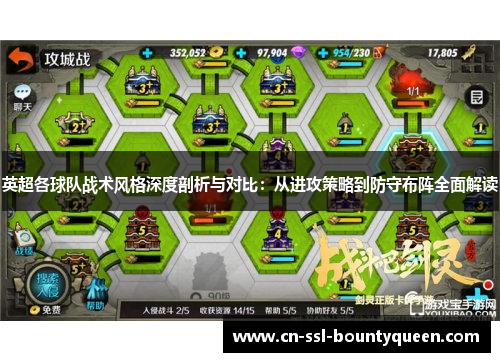 英超各球队战术风格深度剖析与对比:从进攻策略到防守布阵全面解读 英超各球队战术风格深度剖析与对比:从进攻策略到防守布阵全面解读